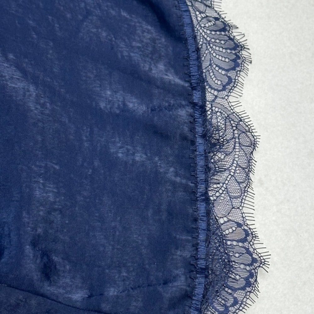 In Bloom Sleep Robe Navy Blue Size M-L - Picture 6 of 6